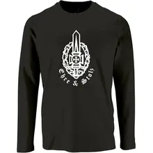 Herren Langarm Shirt - Ehre & Stolz Vorderseite