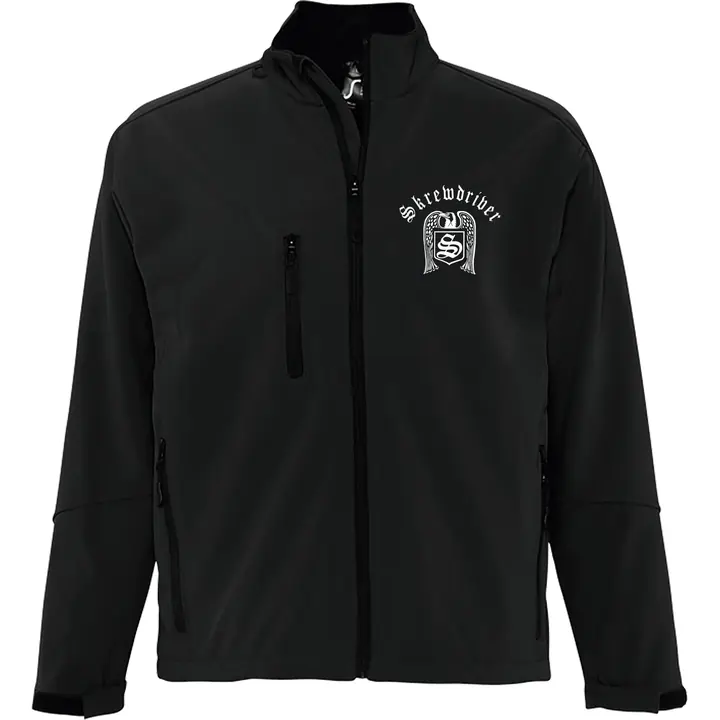 Bestickte Damen Softshelljacke "3-lagig" - Skrewdriver