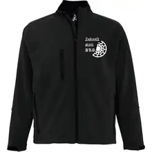 Bestickte Damen Softshelljacke "3-lagig" - Zukunft statt BRD - gewählte Variante