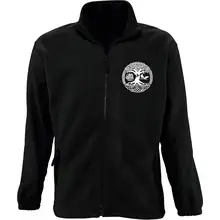 Bestickte Herren Standard Fleecejacke - Lebensbaum - gewählte Variante