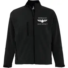 Bestickte Herren Softshelljacke "3-lagig" - Wehrmacht denn sowas - gewählte Variante