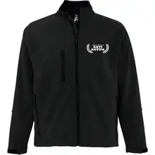Bestickte Damen Softshelljacke "3-lagig" - Anti-Antifa - gewählte Variante