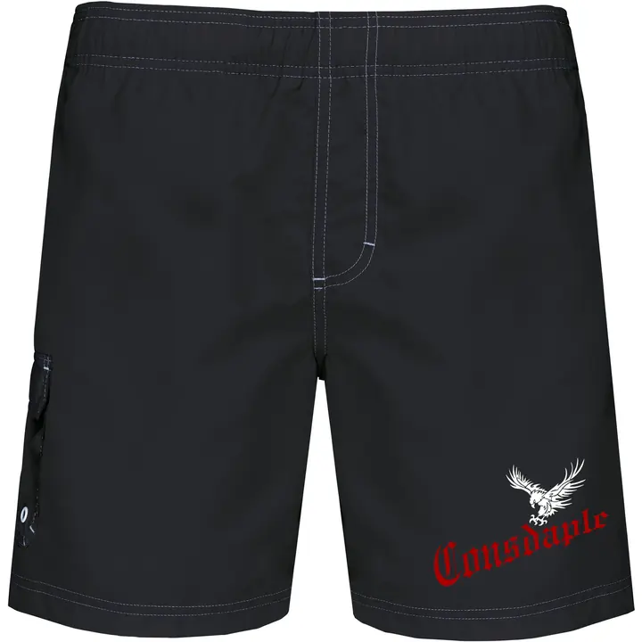 Bestickte Herren Badehose - Consdaple, Adler im Flug