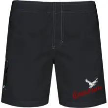 Bestickte Herren Badehose - Consdaple, Adler im Flug Vorderseite