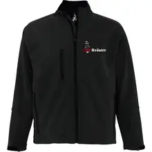 Bestickte Herren Softshelljacke "3-lagig" - Heil Kräuter - gewählte Variante