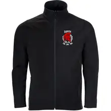 Bestickte Herren Softshelljacke "2-lagig" - Sparta, bis zum Tod Vorderseite