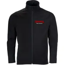 Bestickte Herren Softshelljacke "2-lagig" - Consdaple, made in Germany Vorderseite