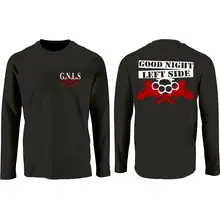Herren Langarm Shirt - GNLS, Schlagring Vorder- und Rückseite