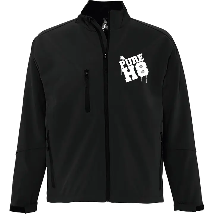 Bestickte Damen Softshelljacke "3-lagig" - Pure H8