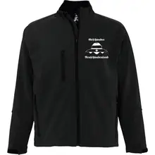 Bestickte Herren Softshelljacke "3-lagig" - Geschwader Neuschwabenland Vorderseite