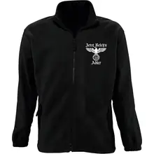 Bestickte Herren Standard Fleecejacke - Jetzt Reichs Adler - gewählte Variante