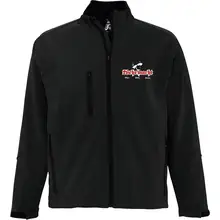 Bestickte Damen Softshelljacke "3-lagig" - Wehrmacht, ehre stolz treue Vorderseite