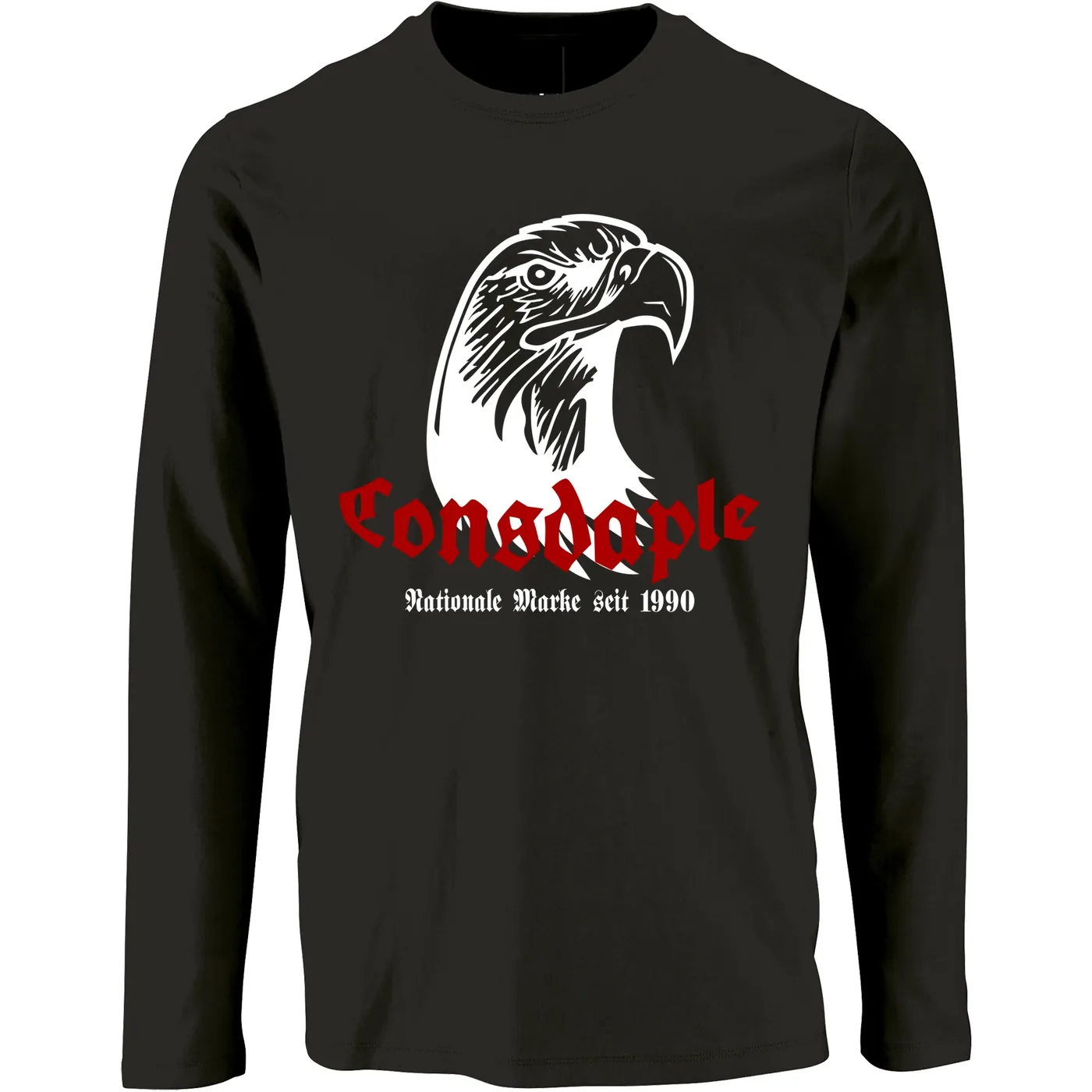 Herren Langarm Shirt - Consdaple, Adlerkopf 1990