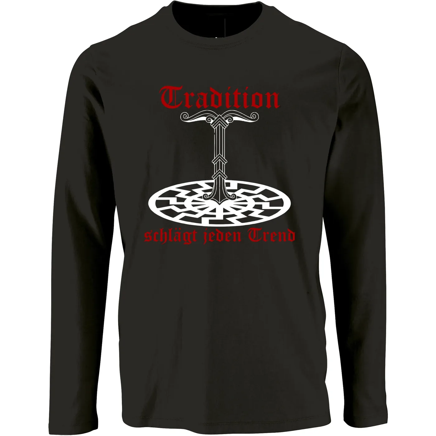 Herren Langarm Shirt - Tradition schlägt jeden Trend