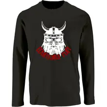 Herren Langarm Shirt - Walhalla ruft Vorderseite