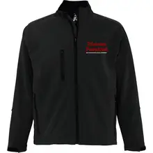 Bestickte Damen Softshelljacke "3-lagig" - Blutendes Deutschland - gewählte Variante