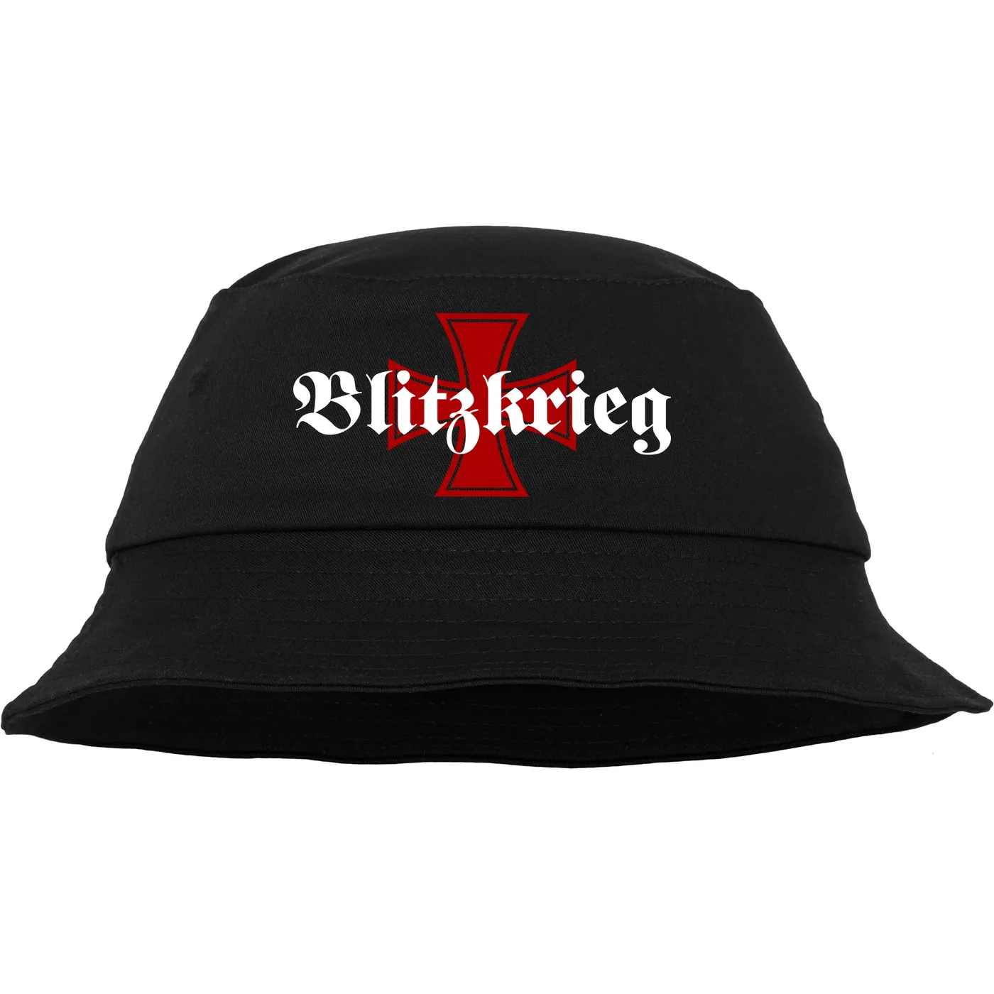 Bestickter Flexfit Anglerhut - Blitzkrieg