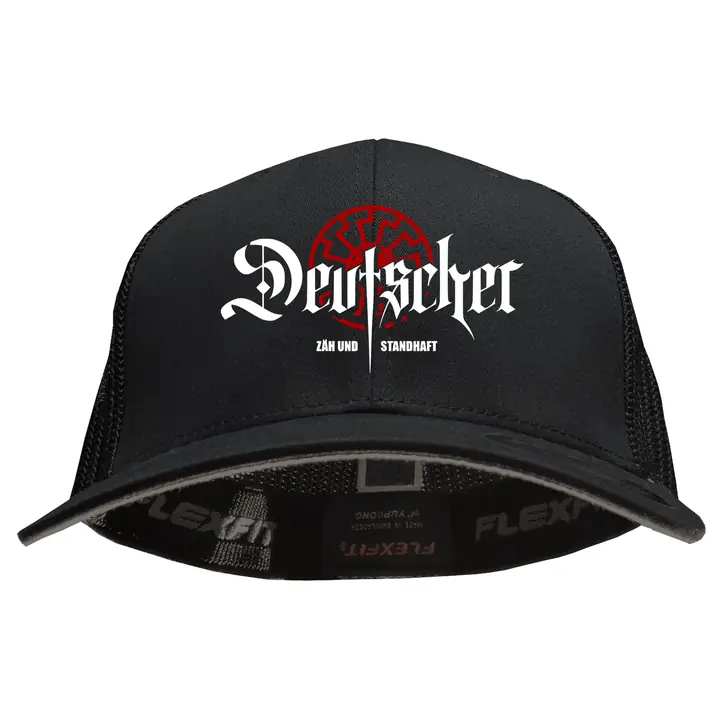 Besticktes Flexfit Basecap "Hödur" - Deutscher, zäh und standhaft