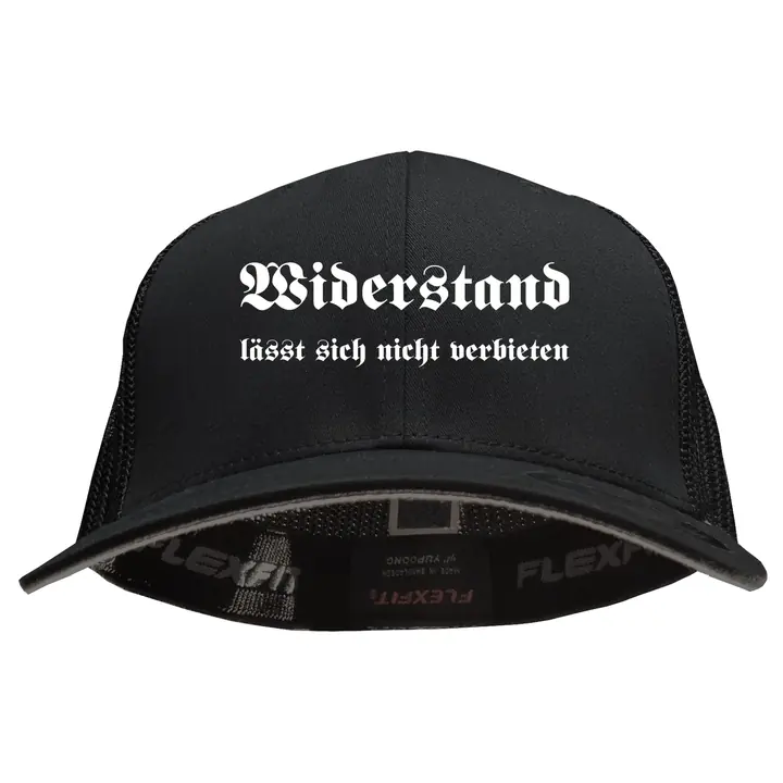 Besticktes Flexfit Basecap "Hödur" - Widerstand lässt sich nicht verbieten