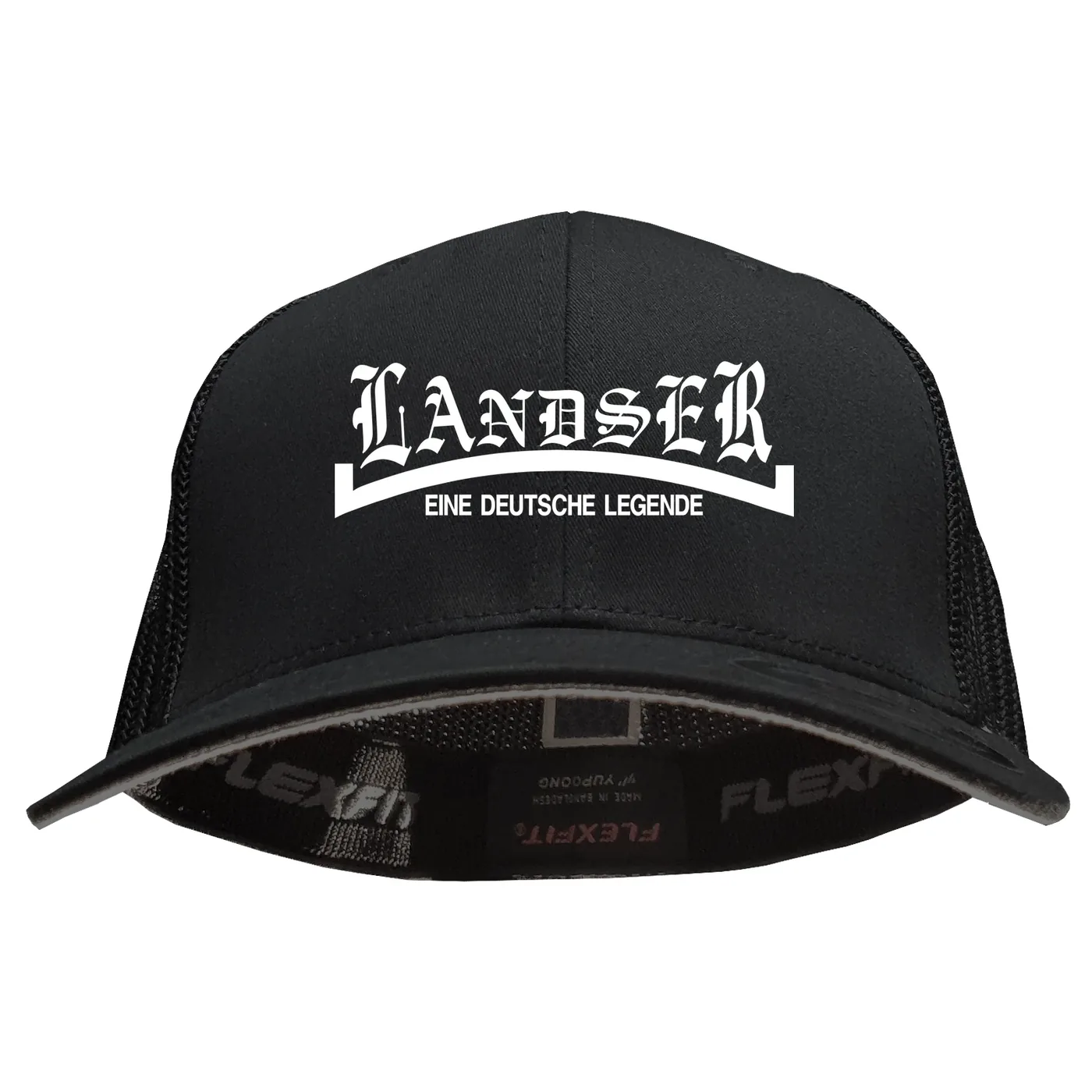 Besticktes Flexfit Basecap "Hödur" - Landser, weiß