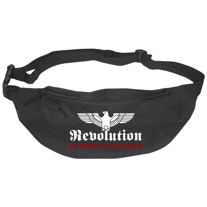 Bestickte Gürteltasche "V2" - Revolution Deutschland