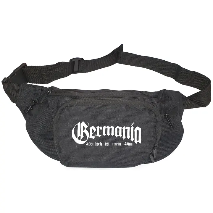 Bestickte Gürteltasche "V1" - Germania, Deutsch ist mein Sinn