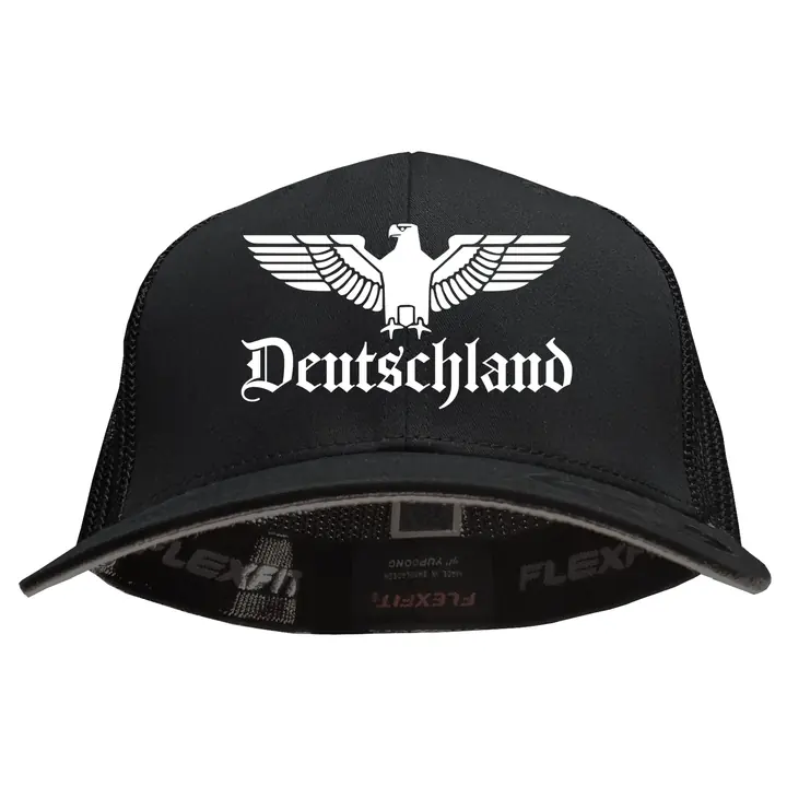 Besticktes Flexfit Basecap "Hödur" - Adler, Deutschland