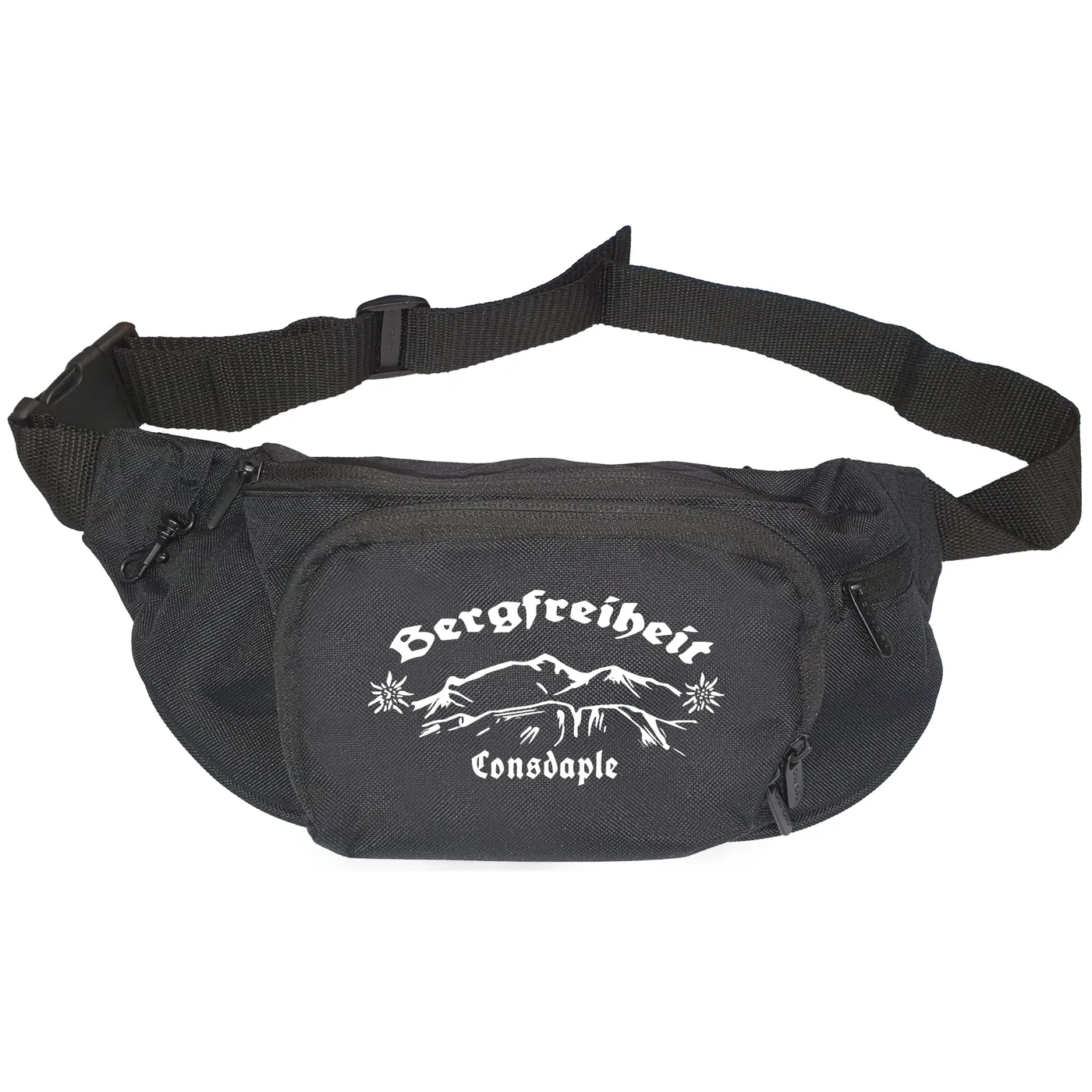 Bestickte Gürteltasche "V1" - Consdaple, Bergfreiheit
