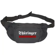 Bestickte Gürteltasche "V1" - Thüringer, wir bereuen nicht Vorderseite