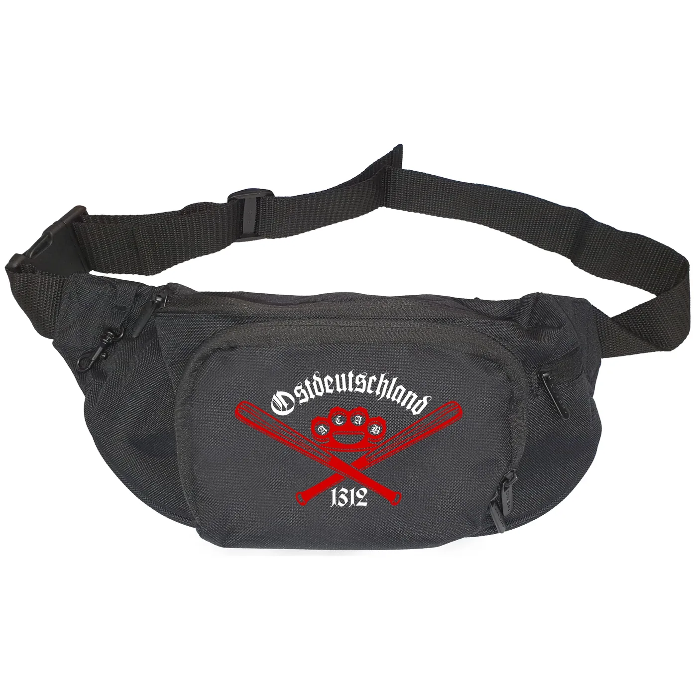 Bestickte Gürteltasche "V1" - Ostdeutschland, ACAB