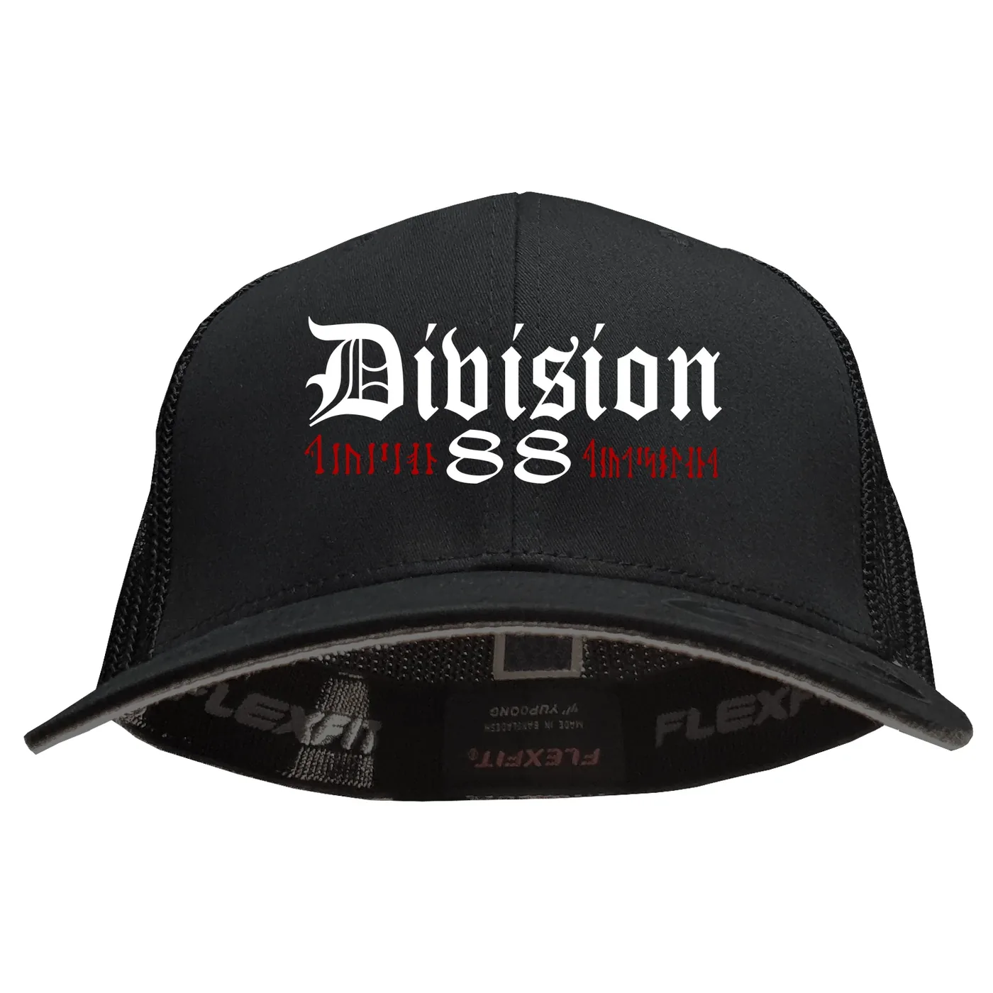 Besticktes Flexfit Basecap "Hödur" - Division 88 Runen