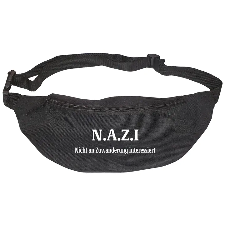 Bestickte Gürteltasche "V2" - Nazi nicht an Zuwanderung interessiert
