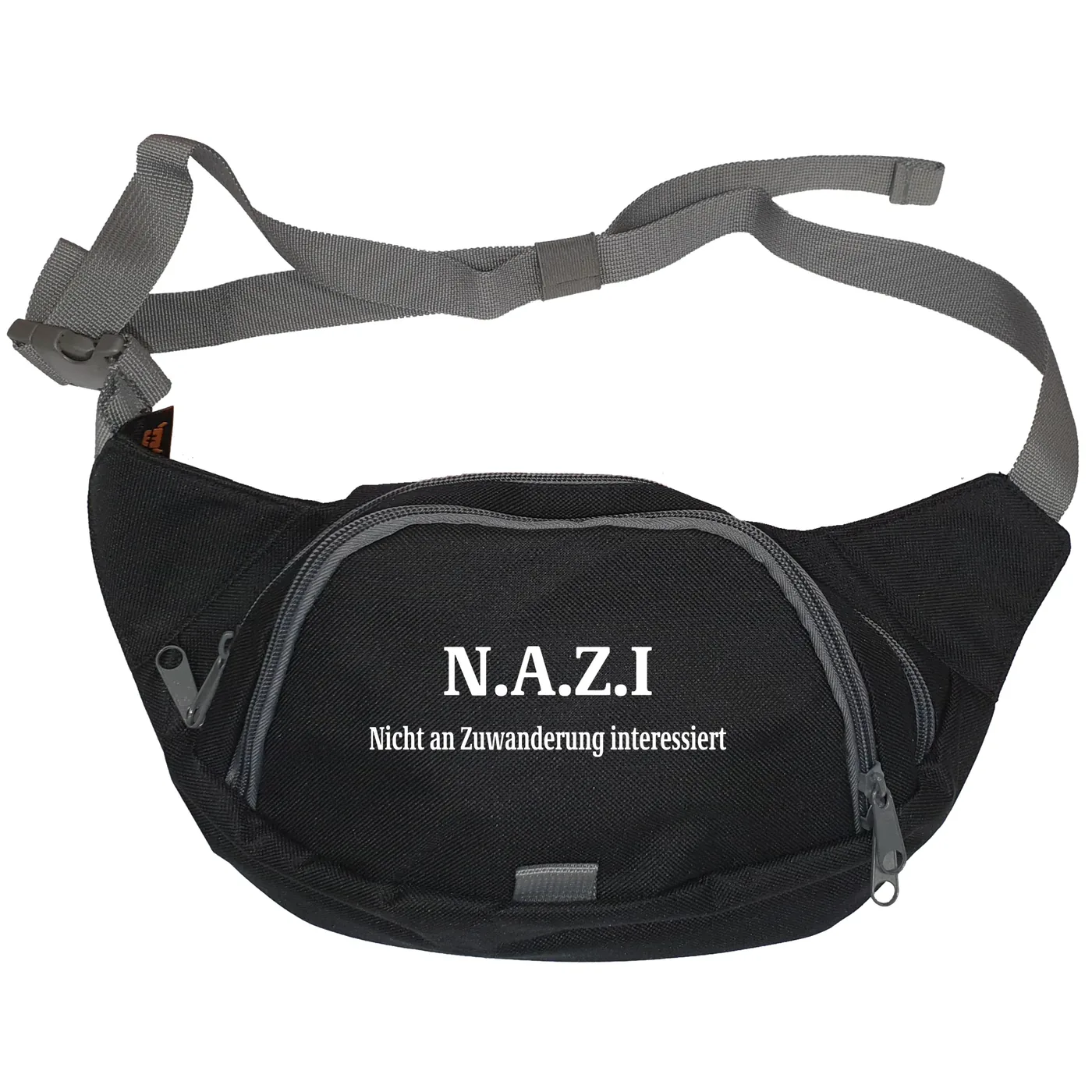 Bestickte Gürteltasche "V3" - Nazi nicht an Zuwanderung interessiert