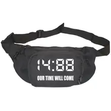 Bestickte Gürteltasche "V1" - 1488 Our time will come Vorderseite