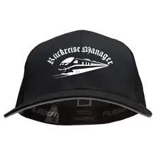 Besticktes Flexfit Basecap "Hödur" - Rückreisemanager Vorderseite
