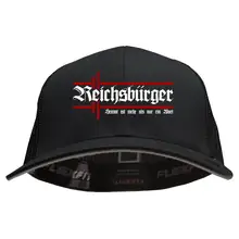 Besticktes Flexfit Basecap "Hödur" - Reichsbürger, Heimat Vorderseite