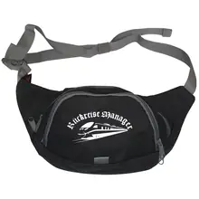 Bestickte Gürteltasche "V3" - Rückreisemanager Vorderseite