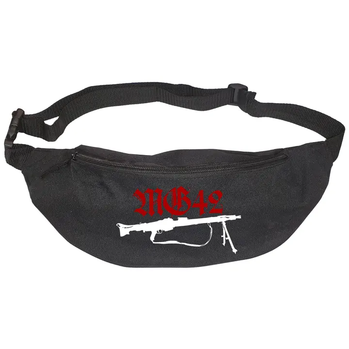 Bestickte Gürteltasche "V2" - Mg42 Einigkeit, Recht und Freiheit