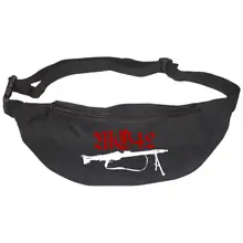 Bestickte Gürteltasche "V2" - Mg42 Einigkeit, Recht und Freiheit Vorderseite