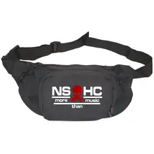 Bestickte Gürteltasche "V1" - NS HC, more than music Vorderseite