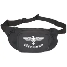 Bestickte Gürteltasche "V1" - Germany, Adler Vorderseite