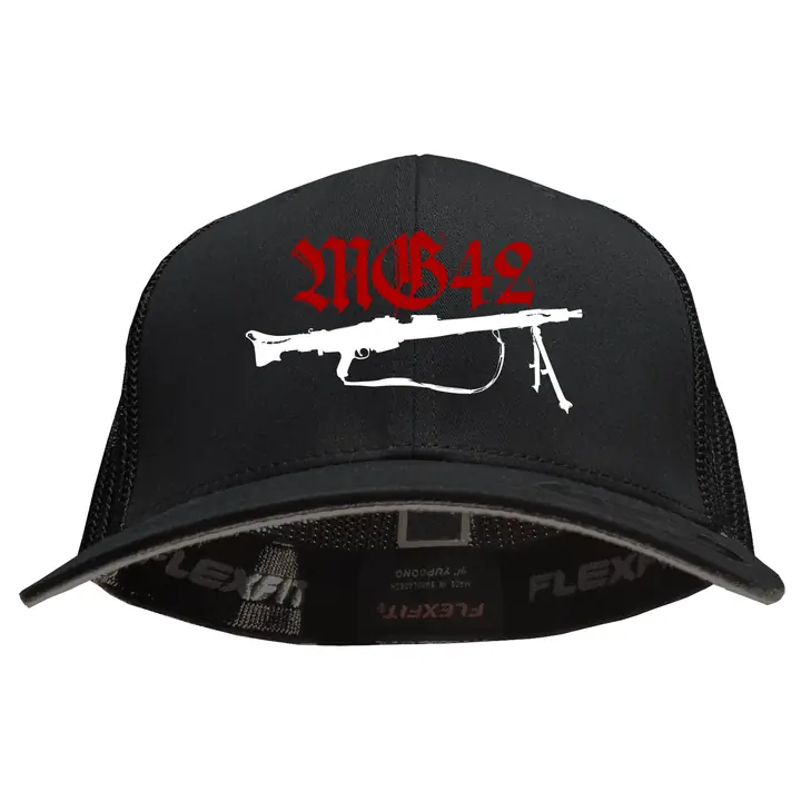 Besticktes Flexfit Basecap "Hödur" - Mg42 Einigkeit, Recht und Freiheit