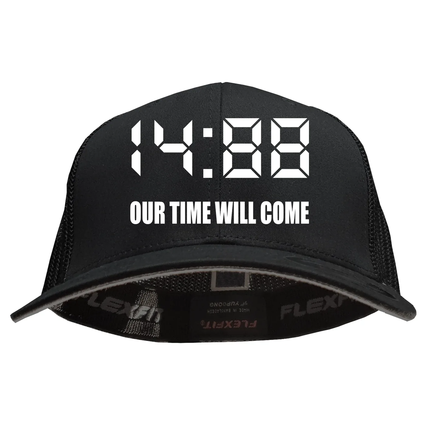 Besticktes Flexfit Basecap "Hödur" - 1488 Our time will come