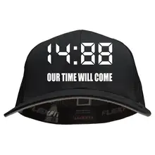 Besticktes Flexfit Basecap "Hödur" - 1488 Our time will come Vorderseite