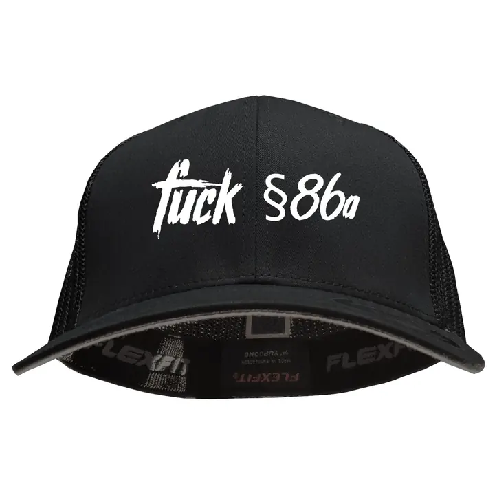 Besticktes Flexfit Basecap "Hödur" - Fuck 86a