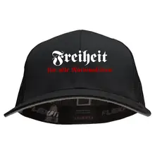Besticktes Flexfit Basecap "Hödur" - Freiheit Vorderseite