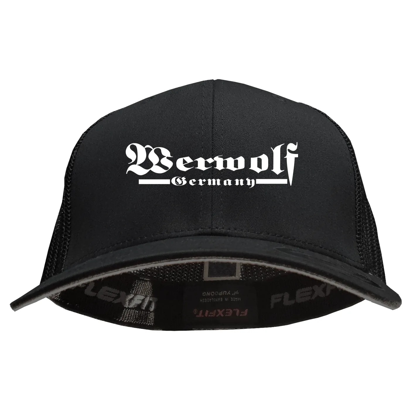 Besticktes Flexfit Basecap "Hödur" - Werwolf Germany ohne Wolf