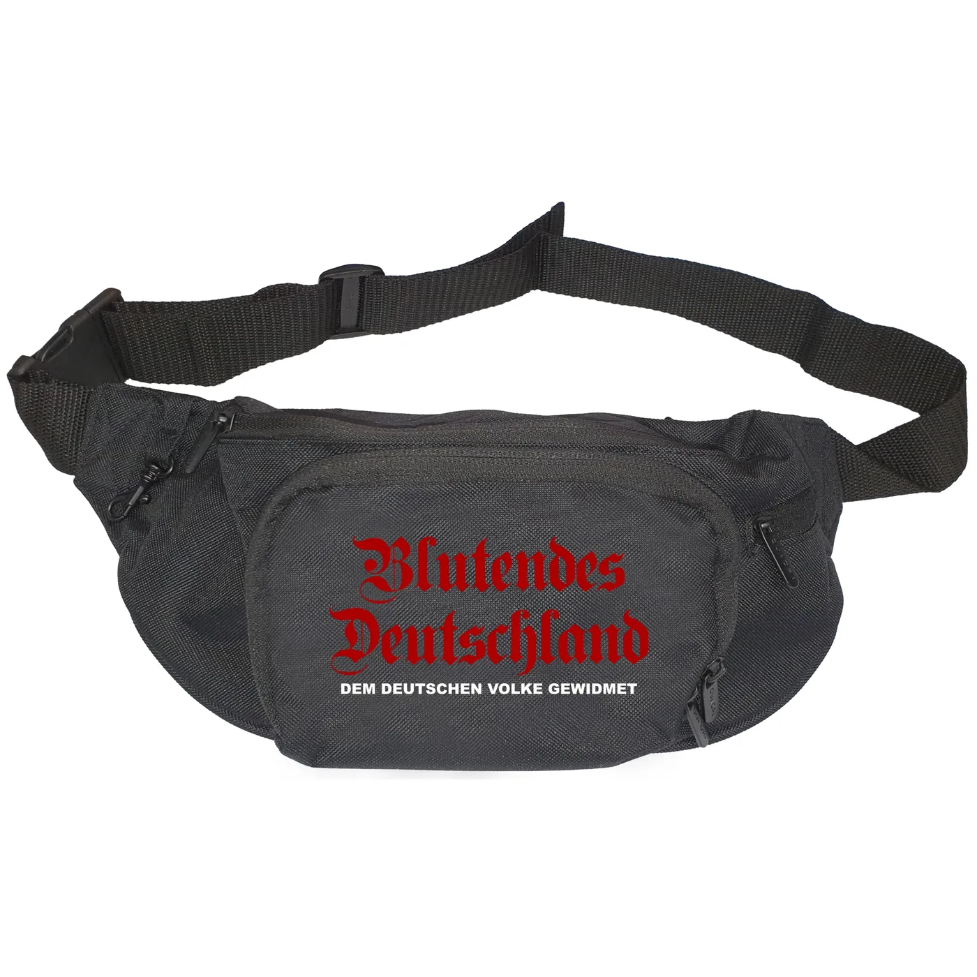 Bestickte Gürteltasche "V1" - Blutendes Deutschland