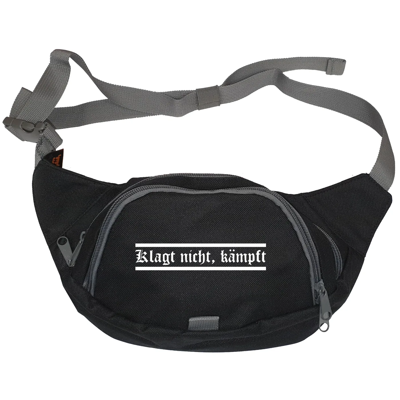 Bestickte Gürteltasche "V3" - Klagt nicht kämpft