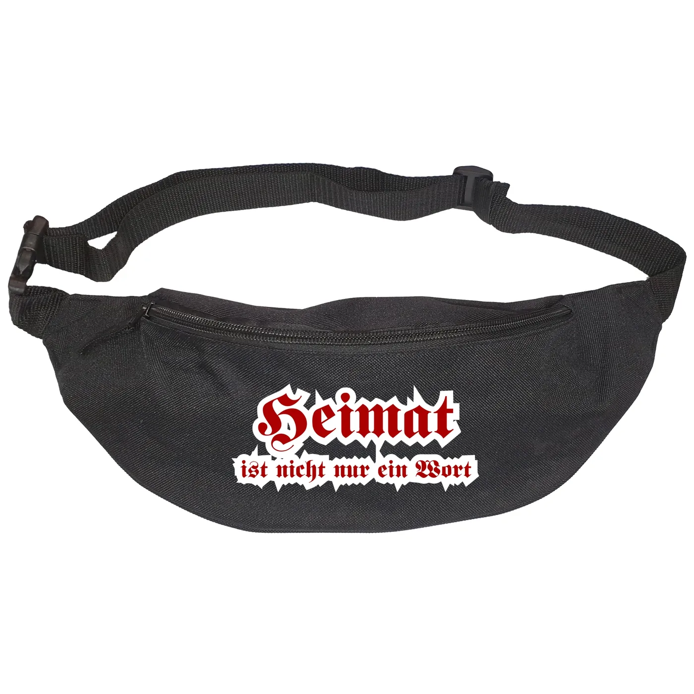 Bestickte Gürteltasche "V2" - Heimat ist nicht nur ein Wort